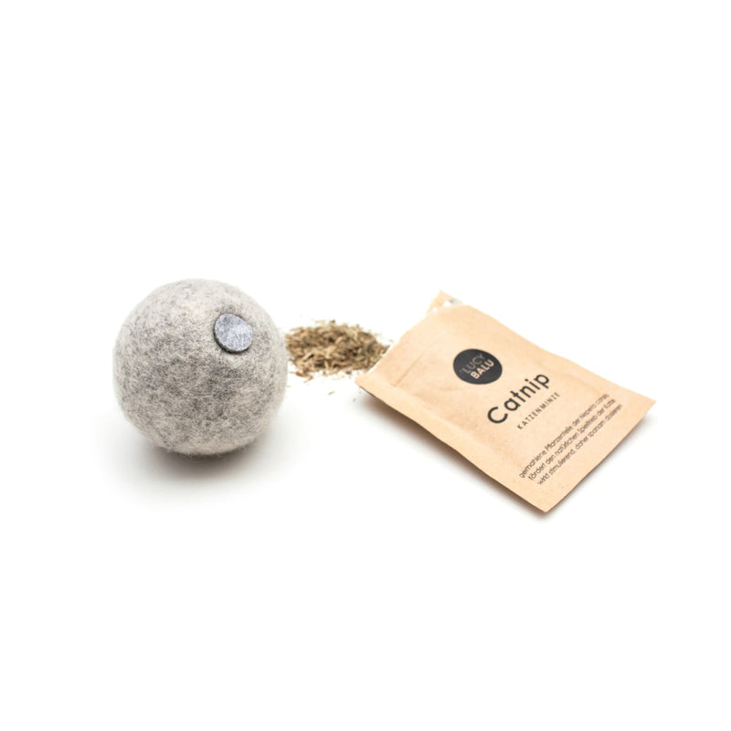 MINT BALL Filzball mit Katzenminze