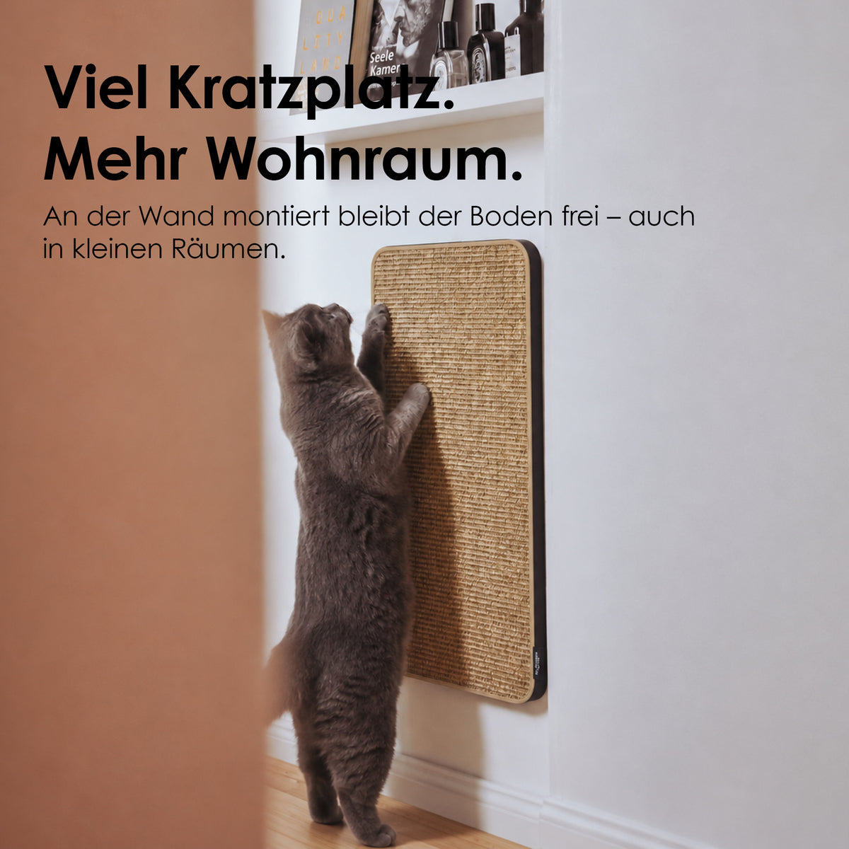 SCRATCHPAD Krabplank voor aan de muur