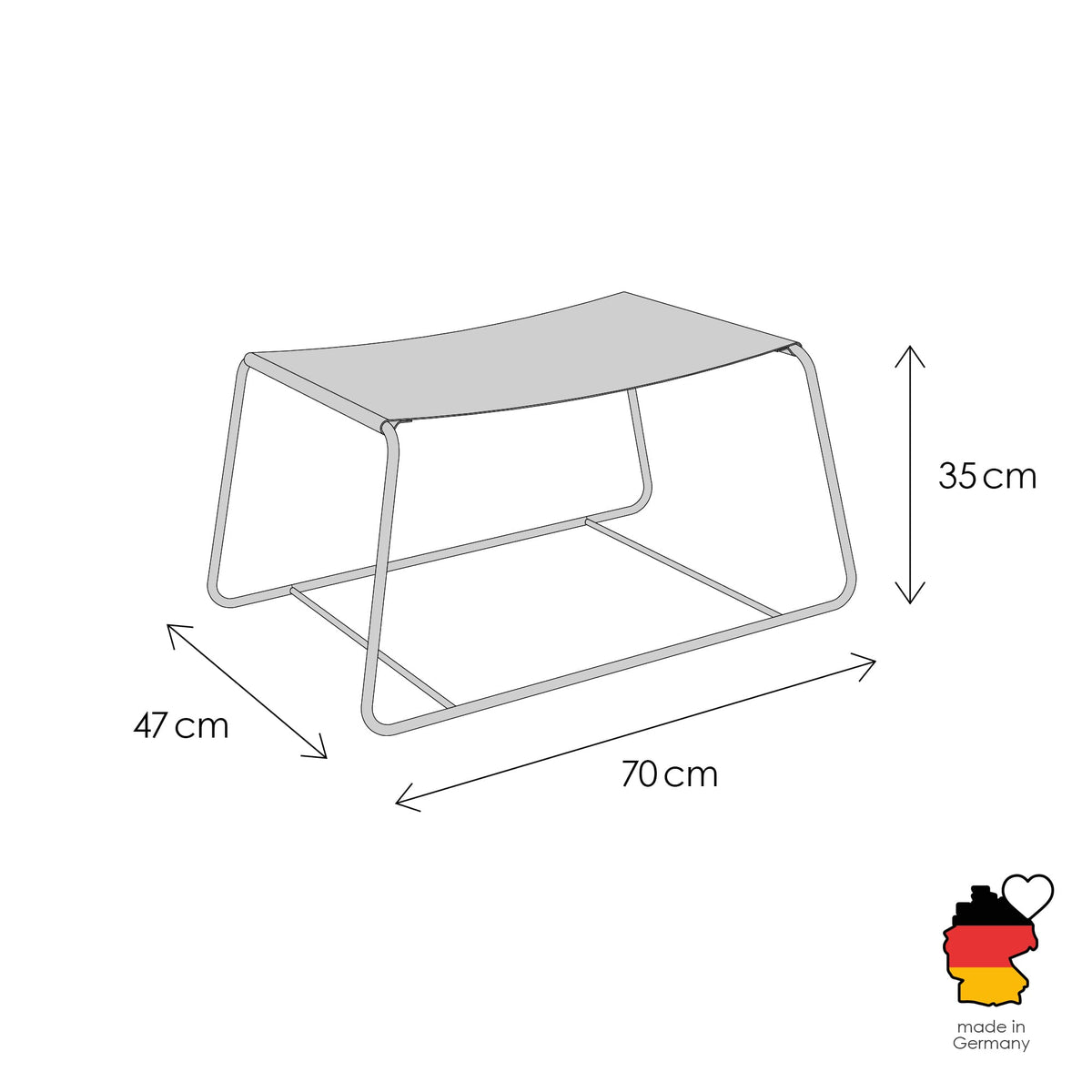 FLOAT Kattenhangmat vrijstaand