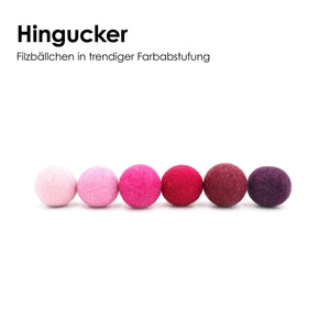 MAGIC MAGENTA Filzbälle