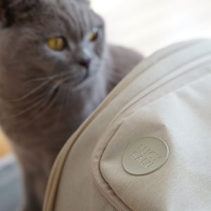 lucybalu logo auf tasche