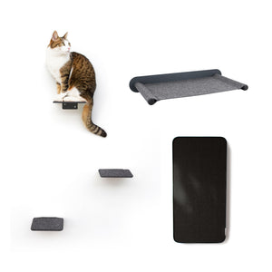 Set per parete per gatti antracite - SCRATCHPAD