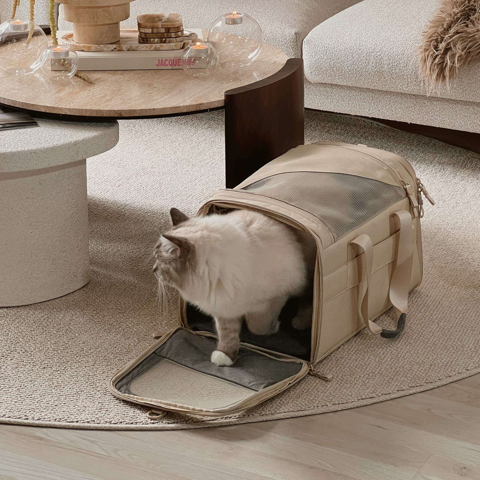 lucybalu katzentasche beige