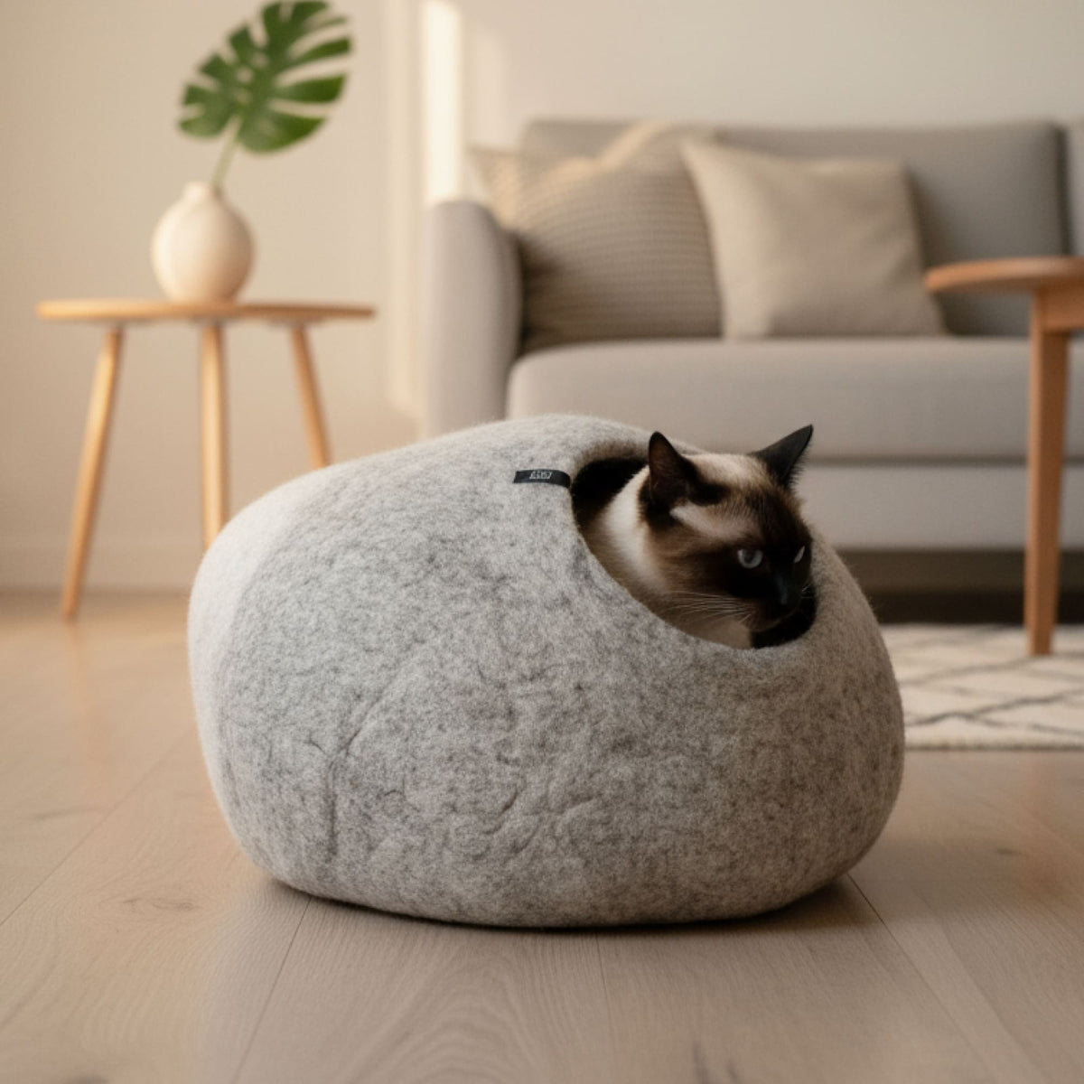 PEBBLE Panier en feutre
