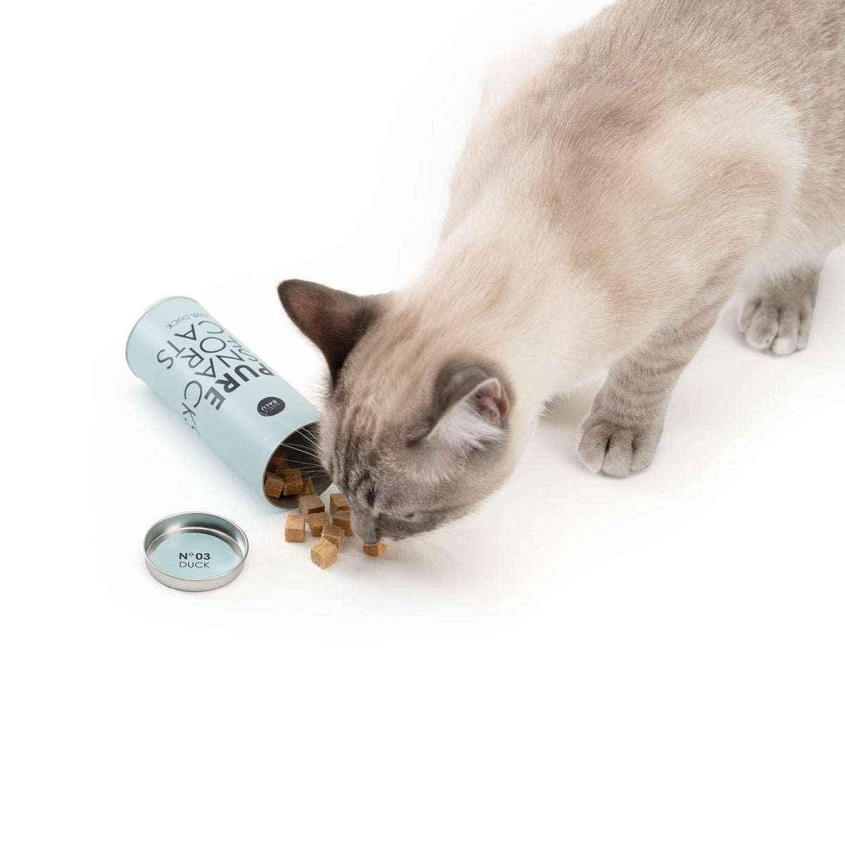 PURE Snacks pour chats Canard lyophilisé