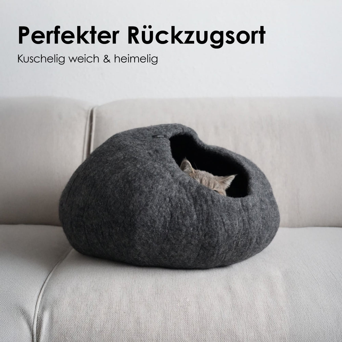 PEBBLE Panier en feutre