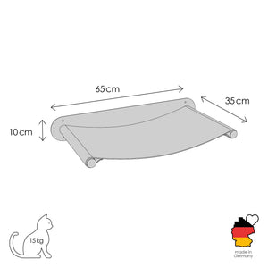 SWING Kattenhangmat voor de muur
